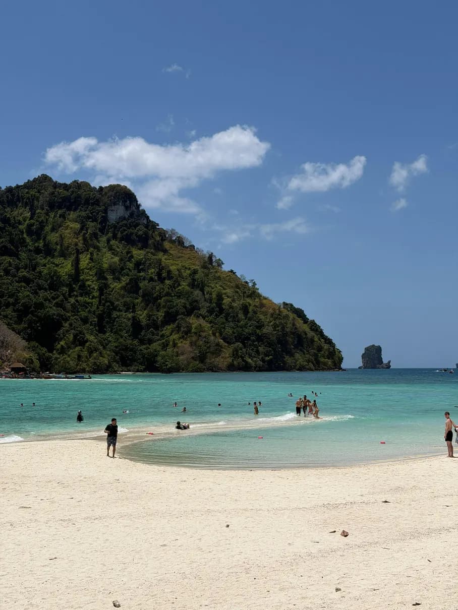 Praia em Krabi