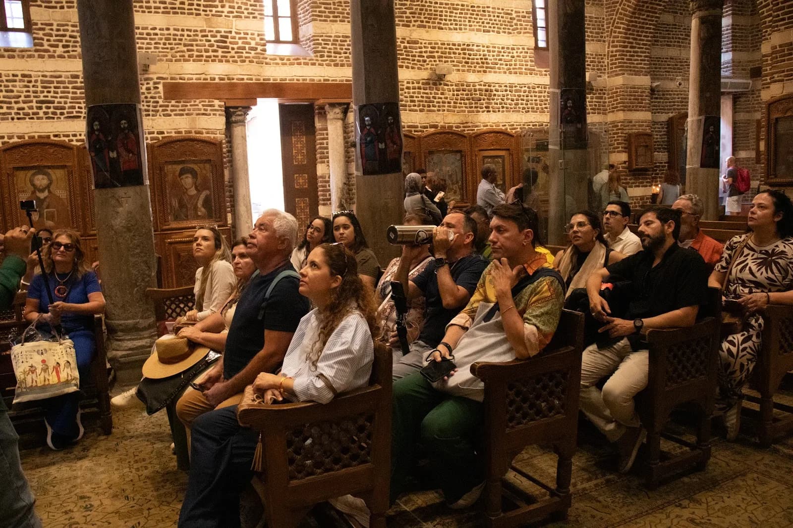 Bairro copta do Cairo, com guia em português